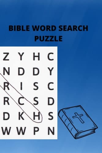 BIBLE WORD SEARCH PUZZLE: LARGE PRINT