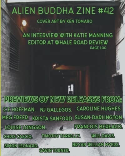 Alien Buddha Zine #42: black and white print