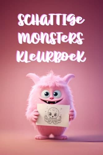 Schattige Monsters Kleurboek (Dutch Edition)