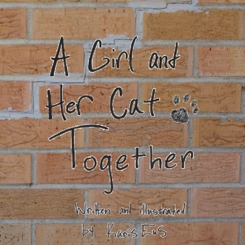 A Girl and Her Cat Together