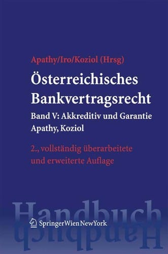 O sterreichisches Bankvertragsrecht