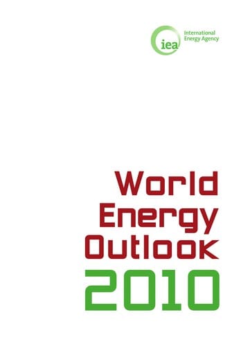 World energy outlook 2010