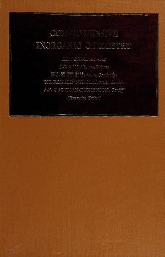 Comprehensive inorganic chemistry