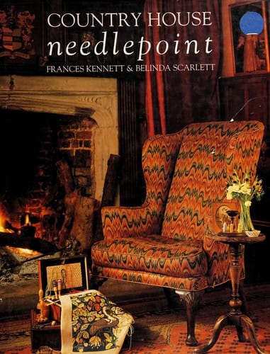 Country house needlepoint