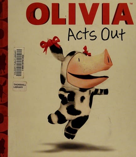Olivia acts out