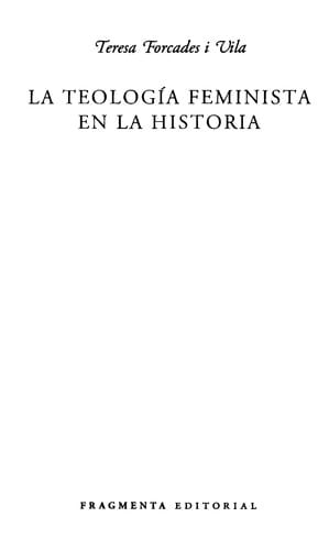 La Teologi a feminista en la historia
