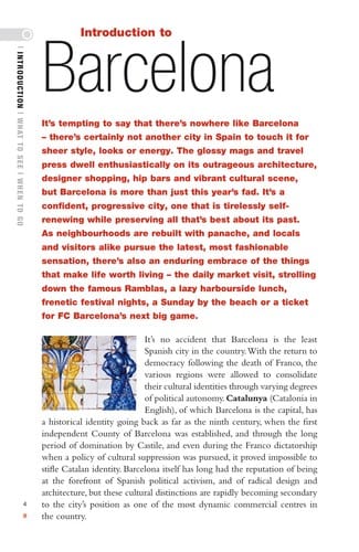 The rough guide to Barcelona