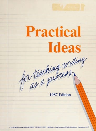Practical ideas for teaching writing as a process