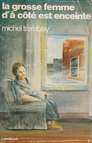 La grosse femme d'a cote est enceinte