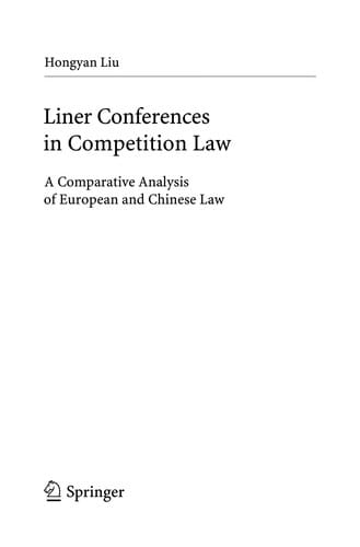 Liner conferences in competition law