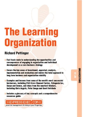 The learning organization