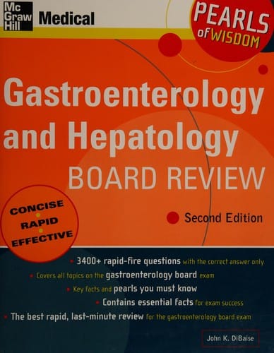 Gastroenterology and hepatology board review