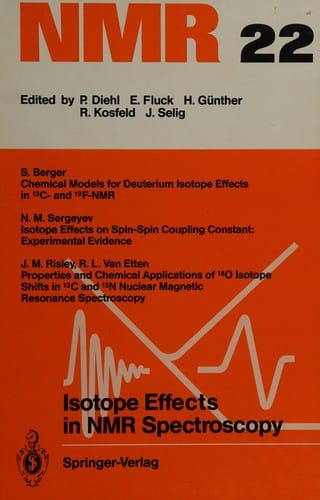Isotope effects in NMR spectroscopy