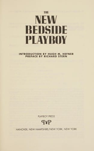The new bedside playboy