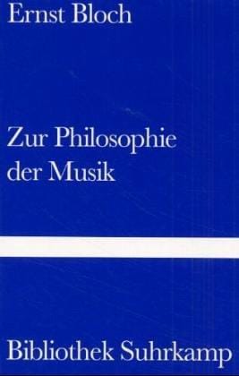 Zur Philosophie der Musik