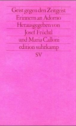 Geist gegen die Zeitgeist