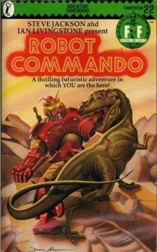 Steve Jackson and Ian Livingstone present Robot Commando