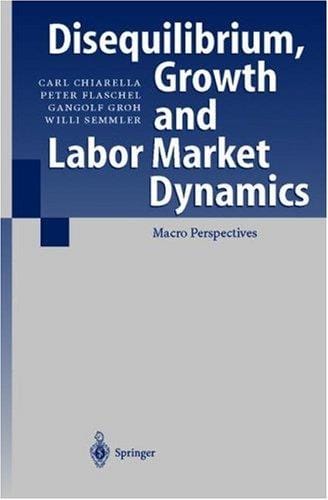 Disequilibrium, growth, and labor market dynamics
