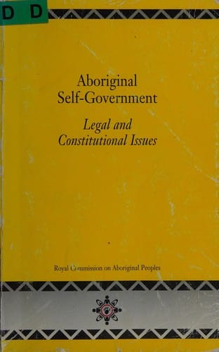 Aboriginal self-government