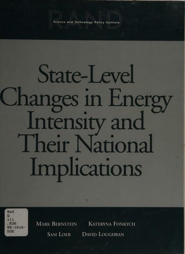 State level changes in energy intensity and their national implications