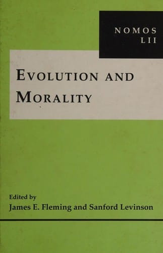Evolution and morality