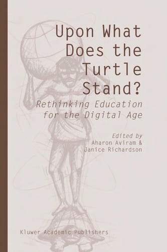Upon what does the turtle stand?