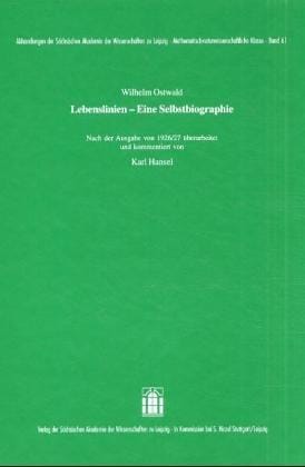 Lebenslinien; eine selbstbiographie