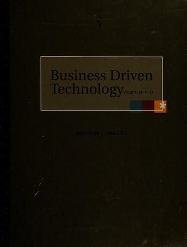 Business driven technology