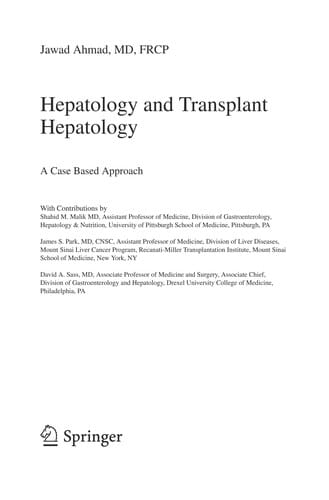 Hepatology and Transplant Hepatology