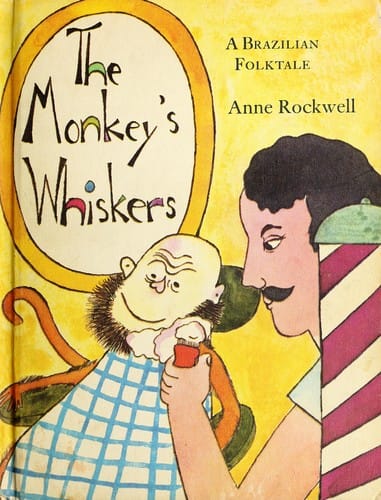 The monkey's whiskers
