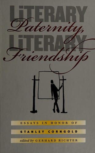 Literary paternity, literary friendship