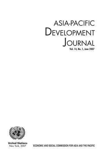 Asia-Pacific development journal