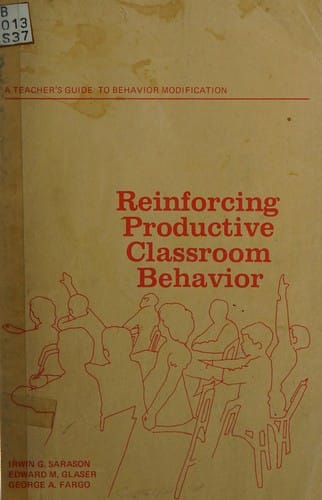 Reinforcing Productive Classroom Behaviour
