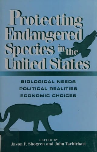 Protecting endangered species in the United States