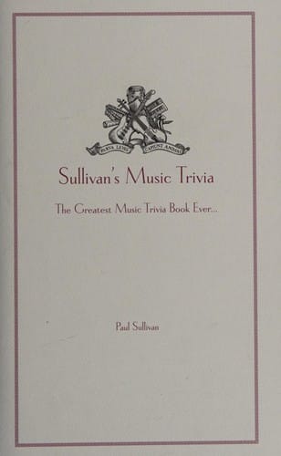 Sullivan's Music Trivia, Title