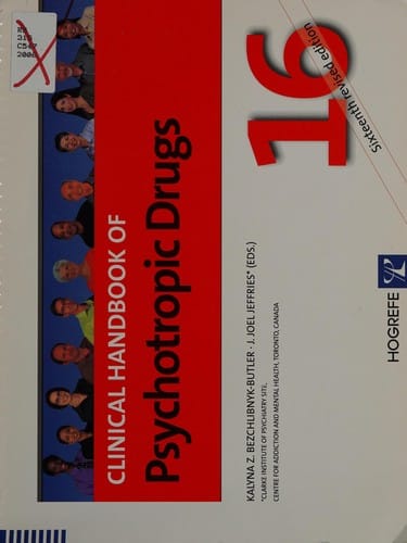 Clinical handbook of psychotropic drugs