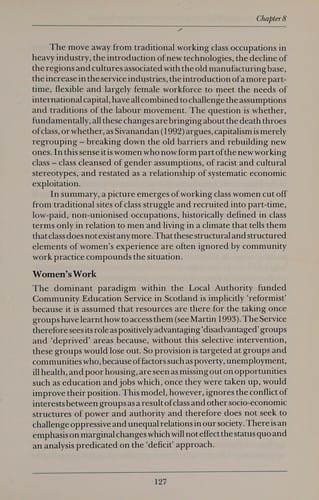 Radical community work