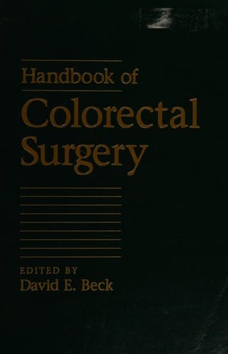 Handbook of colorectal surgery