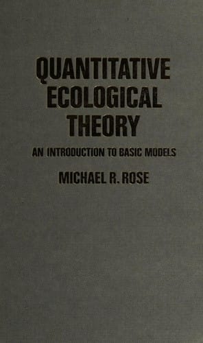 Quantitative ecological theory