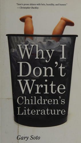 Why I don't write children's literature