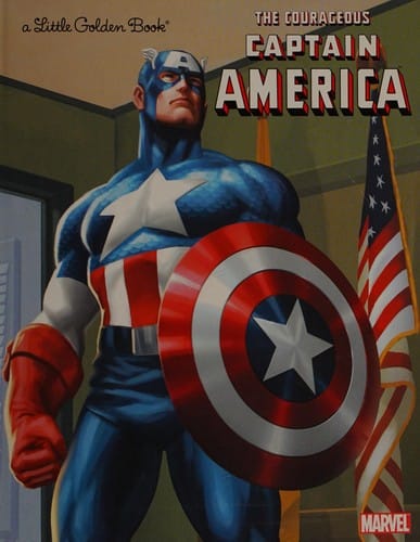 The courageous Captain America