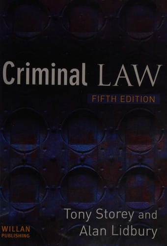 Criminal law