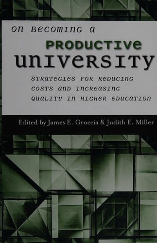 On becoming a productive university