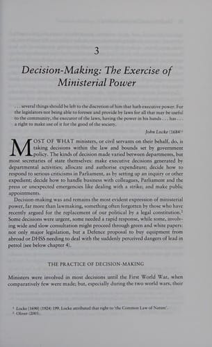 BRITISH GOVERNMENT IN CRISIS