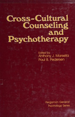 Cross-cultural counseling and psychotherapy