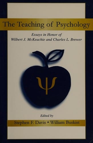 The teaching of psychology