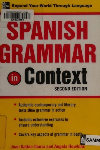 Spanish grammar in context