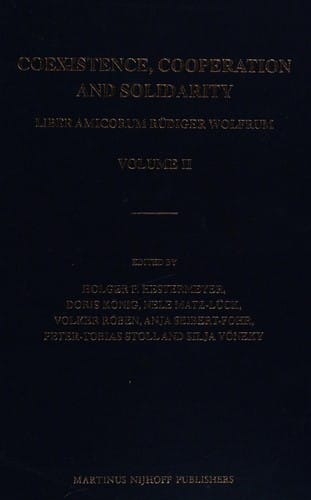 Coexistence, cooperation and solidarity