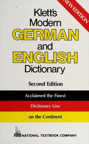 Klett's Modern German and English Dictionary (Klett's)