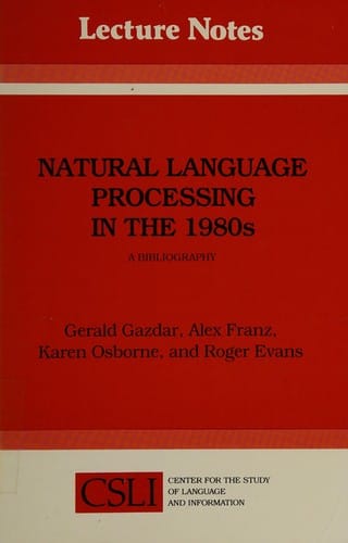Natural language processing in the 1980s